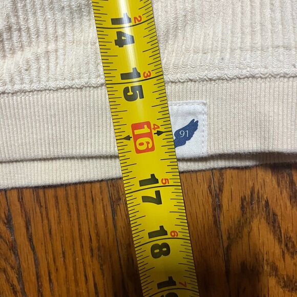 Unwind by League Lake Tahoe California Ribbed Cropped Sweater Women's M - Picture 7 of 10